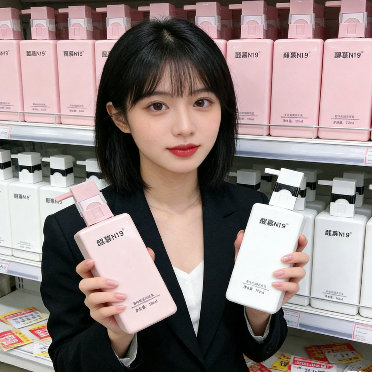 醒慕邂逅香氛丝滑洗发乳去屑控油图片