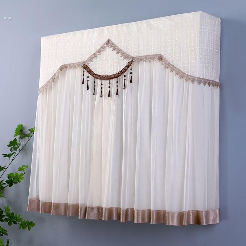 2025新款轻奢电视机防尘罩布罩75寸65寸55开机不取电视剧套盖布帘