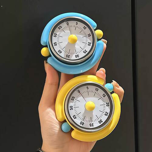 机械计时器磁吸做饭定时提醒器自律神器可视化厨房定时器