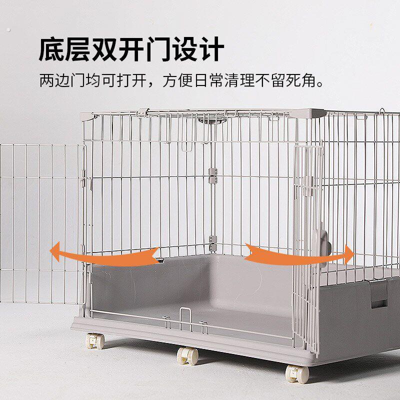 兔笼豪华狗笼防喷尿兔子笼家用大兔笼兔别墅窝兔屋围栏宠物用品
