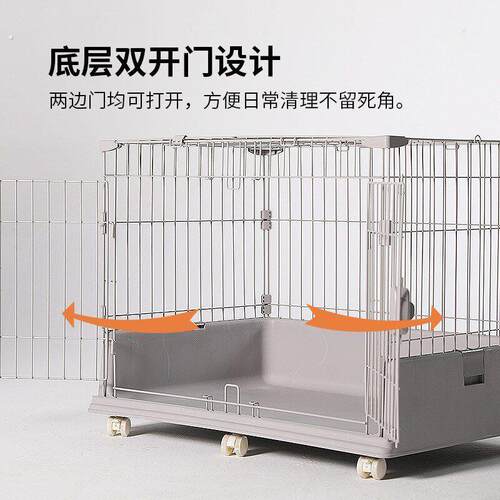 兔笼豪华狗笼防喷尿兔子笼家用大兔笼兔别墅窝兔屋围栏宠物用品