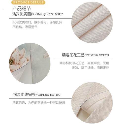 中式门帘隔断窗厨房遮挡卧室家用中国风厕所玄关布艺挂帘子免打孔