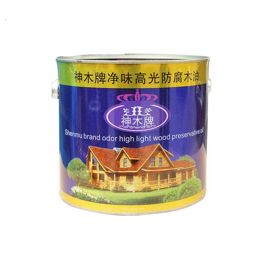 神木牌木油净味高光防腐木油耐候透明防腐漆防腐木用木油耐候桐油