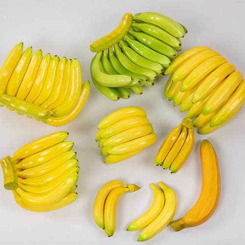 仿真香蕉串假芭蕉模型仿真水果超市橱柜摆设装饰品道具摆件