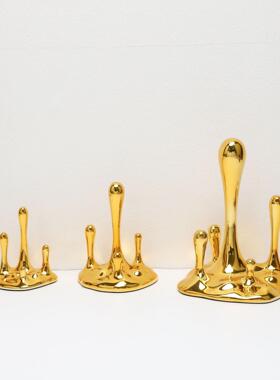 欧式创意树脂流体水滴摆件样板房售楼部卧室书房客厅桌面玄关饰品