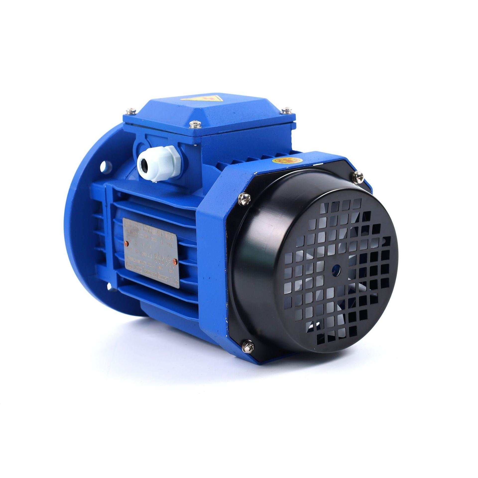 厂家供应 YE2系列铝壳电机 YS7124-370W B14 RV铜线电动机