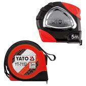 10米多规格测量高精度卷尺子盒尺木工米尺 YATO双面钢卷尺2