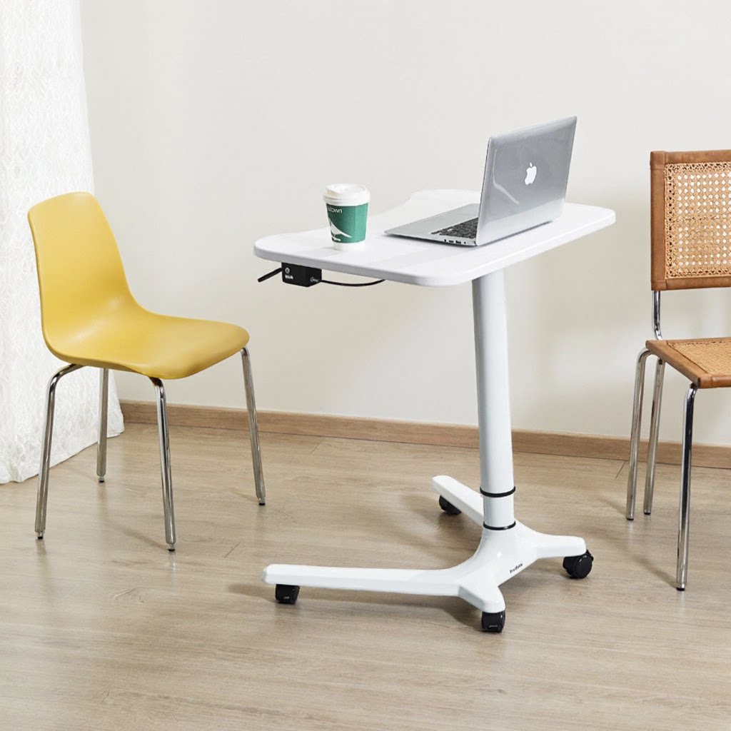 升降电脑桌可移动床边桌子家用办公学习桌客厅书房小户型台式书桌