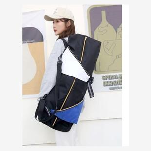 多功能滑板包双肩背单肩两用陆地冲浪板双翘板通用护具收纳包拼色