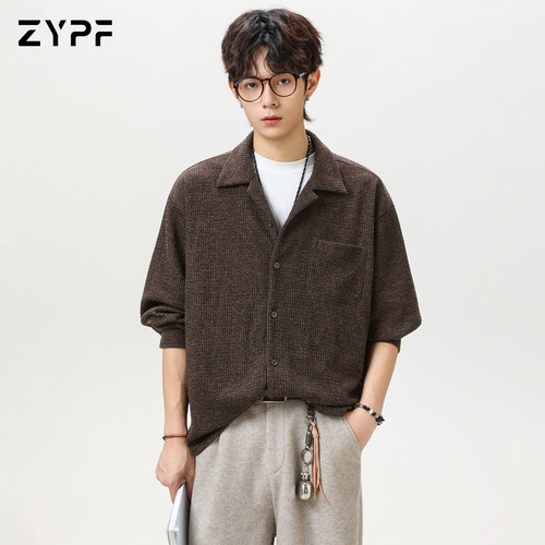 美式复古工装裤男款秋冬宽松直筒