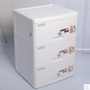抽屉式 收纳柜衣柜子整理柜大号塑料收纳箱卫生间类储物柜多层 包邮
