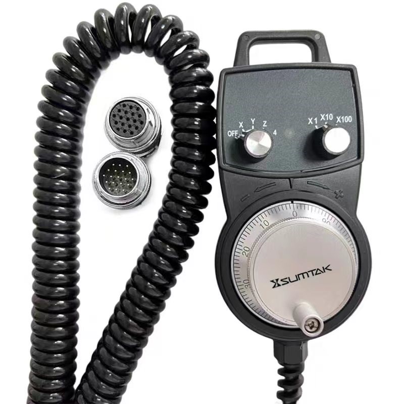 北京精雕雕刻机电子手轮/手柄/脉冲发生器/手持单元配19芯接头