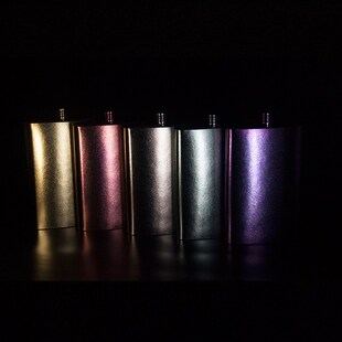 纯钛大容积酒壶冰晶大号扁酒壶超轻家用户外抑菌不生锈便携安全