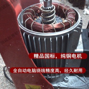 带跑车小型升降吊机提升机 盛工微型电动葫芦220V家用卷扬机连体式