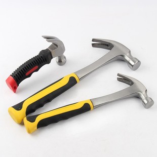 小铁锤子工具榔头郎头纯钢锻打五金迷你超小垂子多功能羊角锤特钢