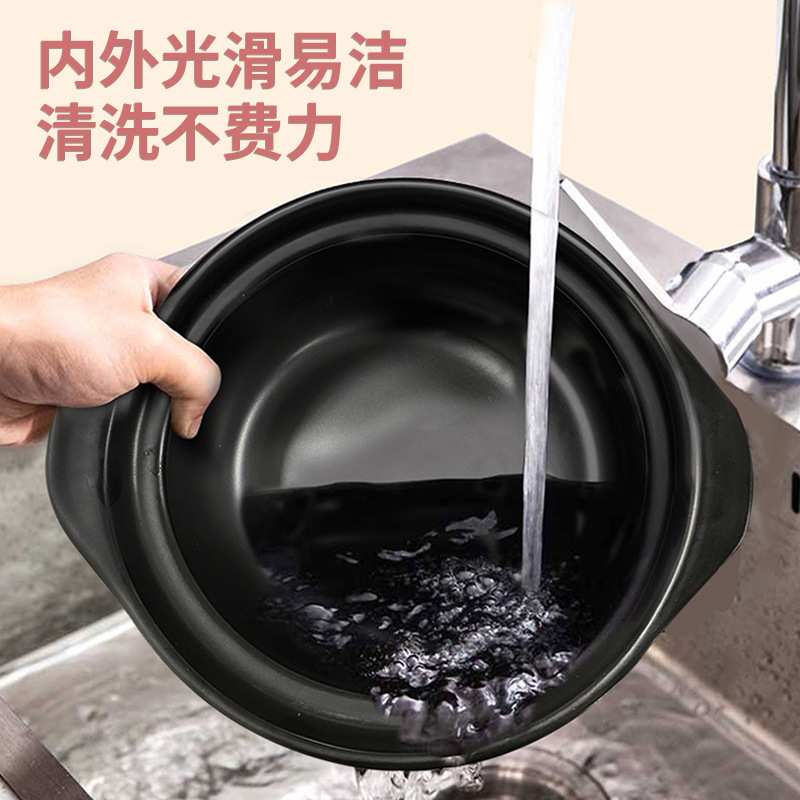 亚.摩斯AS-TCB11B悦厨高汤陶瓷煲家用砂锅汤锅陶瓷煲汤