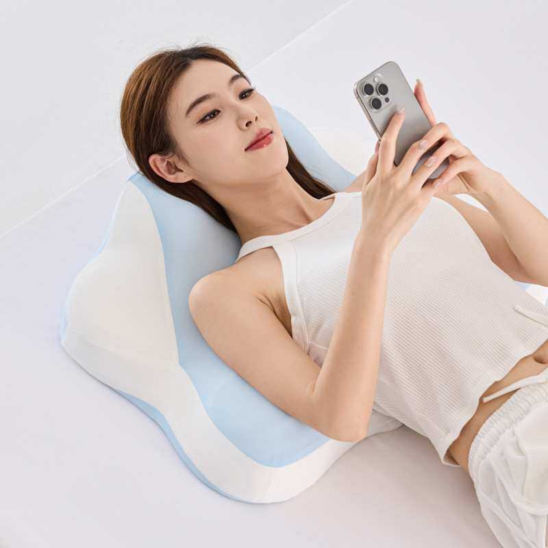 多功能手机趴睡枕头异型人体工学床上趴睡枕芯玩手机神器枕头枕芯