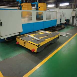 上海BWP型5吨无轨电动平车 台面2米×3m蓄电池电动平车 360°旋转