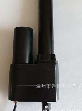 7000n推力电动推杆线性执行器工业推杆金属齿轮行程150mm