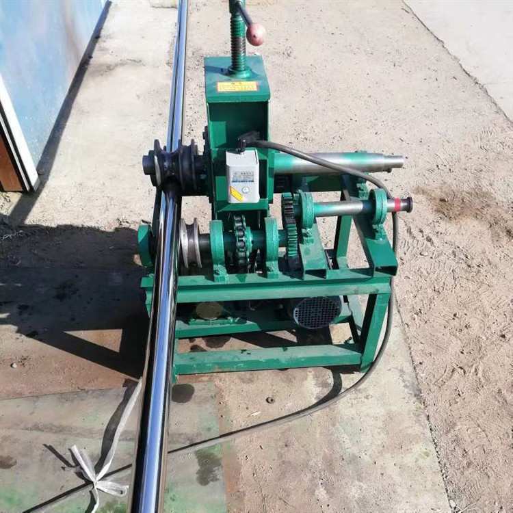 多功能76电动弯管机小型液压折弯器压弧卷圆方管圆管电动折弯机