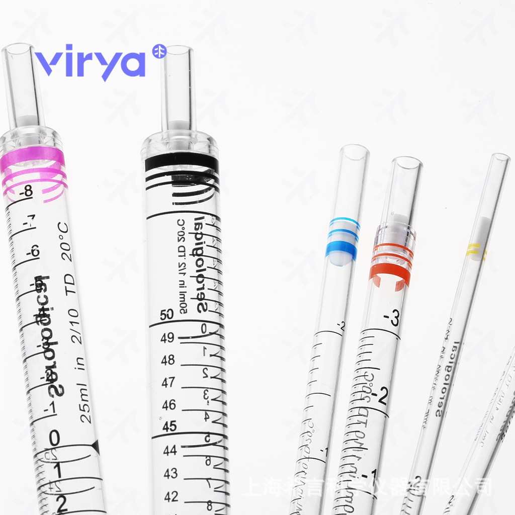 Virya 1ml黄色移液管 用于组织培养等无菌转移液体领域 3290019