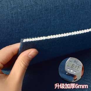 家用自贴 加厚亚麻墙布自粘墙纸电视背景墙贴卧室客厅壁布2022新款