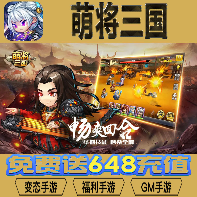 萌将三国gm后台vip无限资源礼包兑换码满级自用号后台