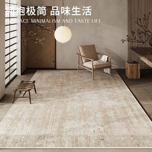 沙发新款 高级2024抗污卧室地垫茶几毯风地毯客厅感侘寂新中式 防水