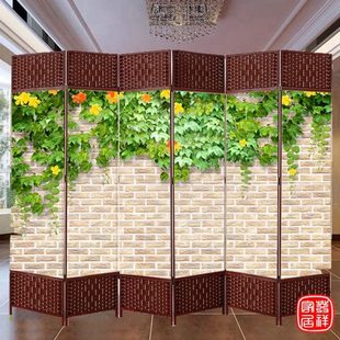 屏风隔断客厅玄关简约现代卧室简易双面墙移动办公室折叠折屏定制
