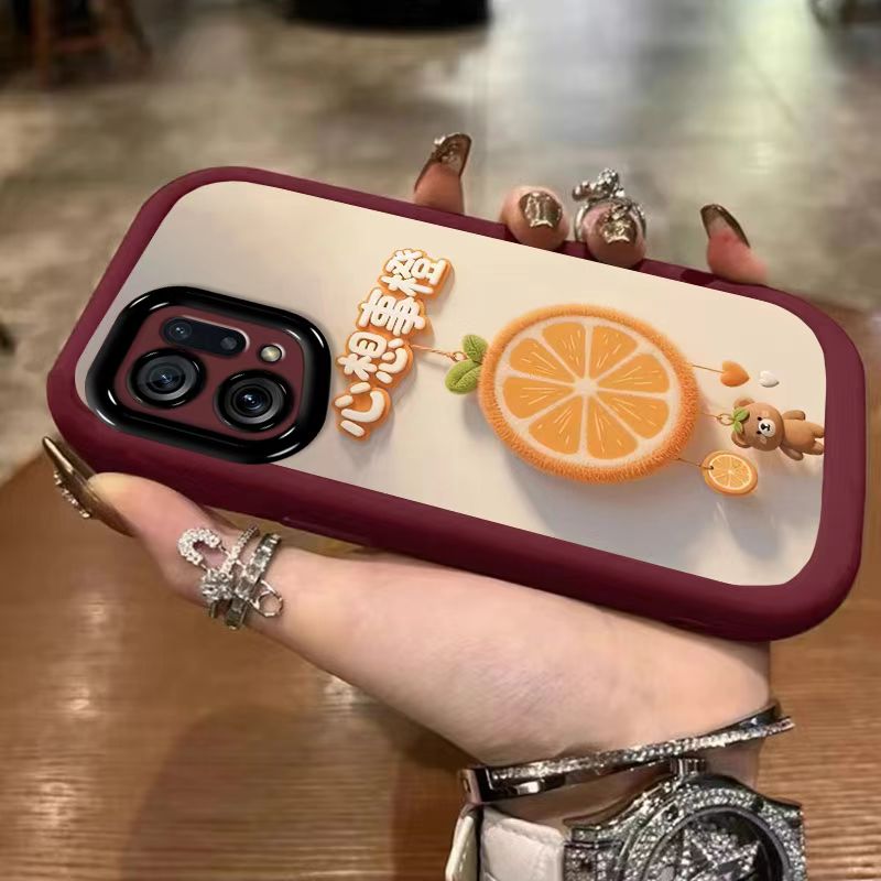 oppo findx5手机壳文字pffm10软硅胶opfindx5pro保护套5g镜头全包防摔pfem10个性创意flndx5卡通findx5p女款