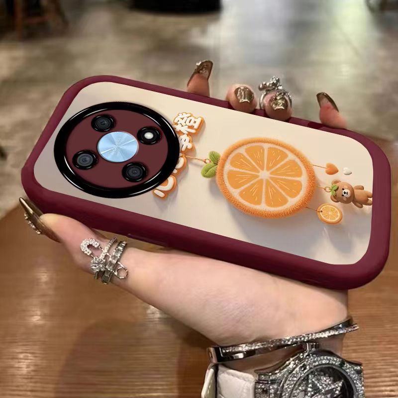 适用华为畅享50pro手机壳文字ctr-al00软huawei畅想50保护套全包边防摔mga一aloo个性创意畅亨50por卡通女款