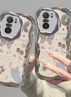 红米k40pro手机壳M2012K11C软硅胶redmik40保护套5g镜头全包防摔M2012K11AC个性创意k40s简约22021211rc女款