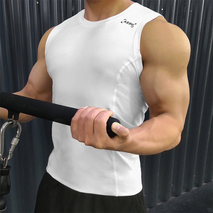 ASRV夏季男士健身背心美式高弹力速干运动无袖背心男,运动服/休闲服装,运动T恤,淘宝优惠券,粉丝福利购,淘宝优惠卷