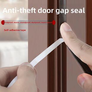 防盗门缝密封条入口门条门窗门底防风玻璃隔音保暖贴纸人工挡板