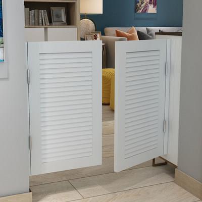 实木双门半腰门栅栏门牛仔门酒吧门厨房隔断门幼儿园门操场门