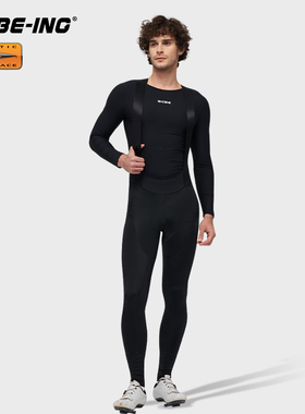 BCBE-ING公路车双箭头坐垫120密度全天厚背带骑行长裤男士竞技版