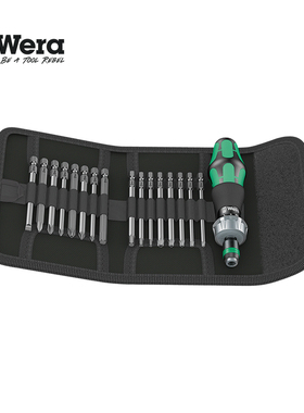 ra维拉KK60RA KqK62可换头十字一字梅花棘轮螺丝刀17件套装