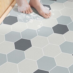 卫生间防水地贴防滑地板贴自粘家用浴室厕所地面翻新加厚耐磨贴纸