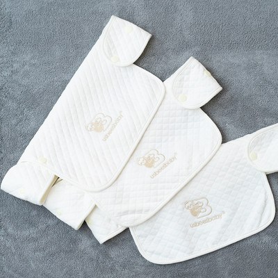 婴儿背带多功能柔软防水口水巾双肩腰凳通用防咬巾二狗口水巾配件