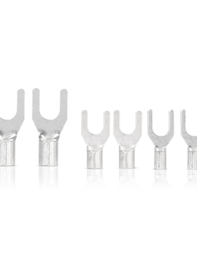 叉形裸端子 黄铜U型接线端子 UT15/25/4/6/10/163/4/5/6/8