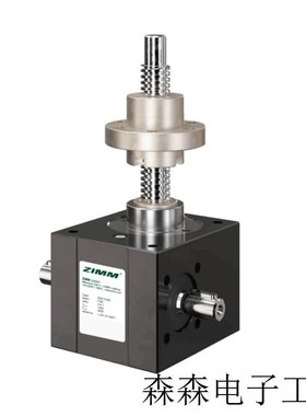 ZIMM螺杆系统Z25RN升降机千斤顶锥齿轮直线导轨齿轮箱旋转螺杆