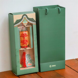 潮汕人家礼盒油纸灯笼1个装竹编小灯笼潮汕手工迷你灯笼文化礼品