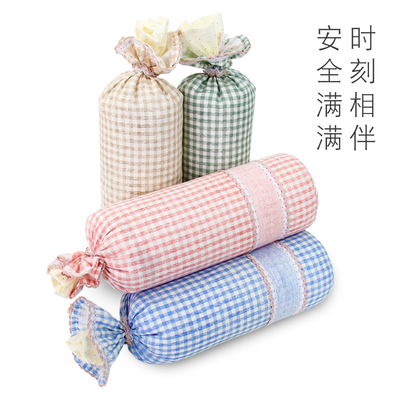 宝宝安抚枕头婴儿多功能长条抱枕侧睡靠枕靠背垫新生儿荞麦安睡枕