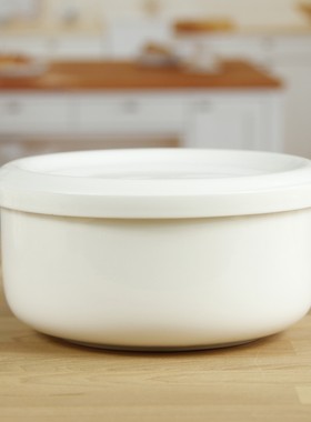 7英寸有盖汤碗 大碗陶瓷t碗面碗带盖加大号家用瓷盖碗泡面碗水果