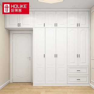 好莱客推拉门衣柜定制o 轻奢风全屋定制卧室衣橱柜子家具家装定做