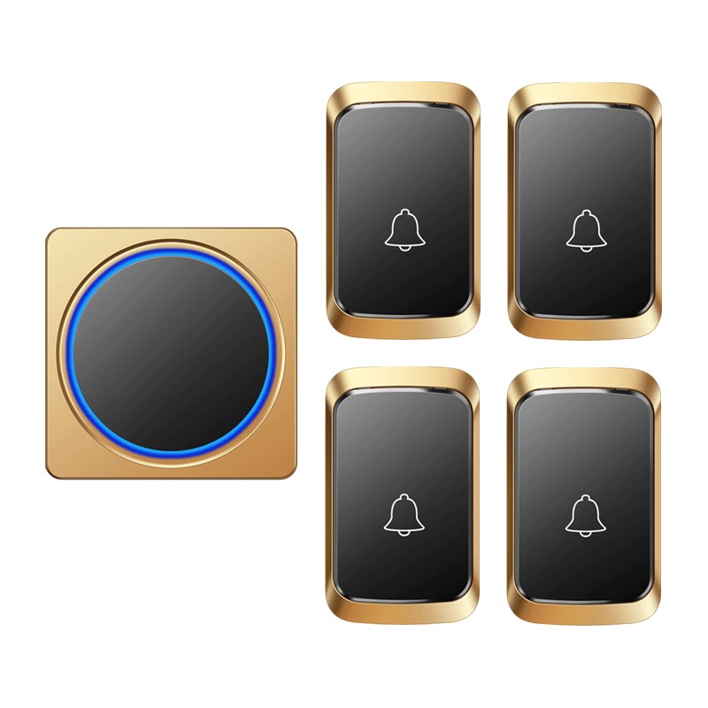 门铃无线家用超远距q离四拖一电子遥控老人病人智能呼叫器