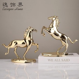 办公室高档轻奢桌面装饰书房书柜品摆件搬迁开业礼品