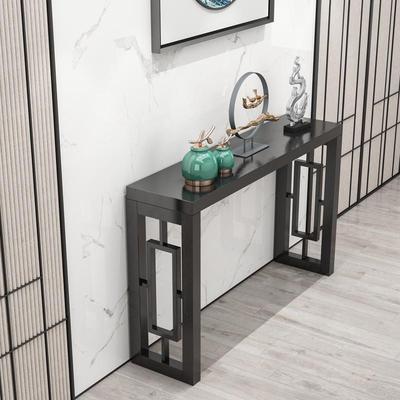 新中式实木入口桌，简约现代入口桌，端景桌，多种图案，壁上长窄