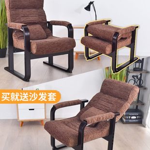 躺椅老人专用家用靠背椅子单人折叠懒人沙发阳台适老午休午睡椅子