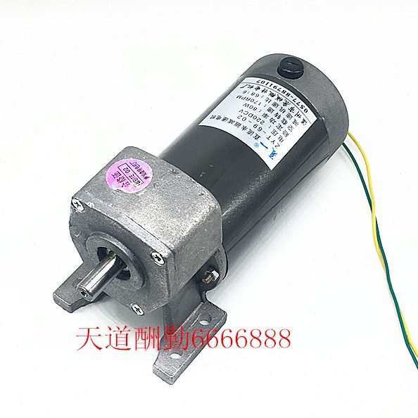 夏一直流永磁减速电机ZYT-69-01/02/04/ DC220V/80W/60W/马达调速